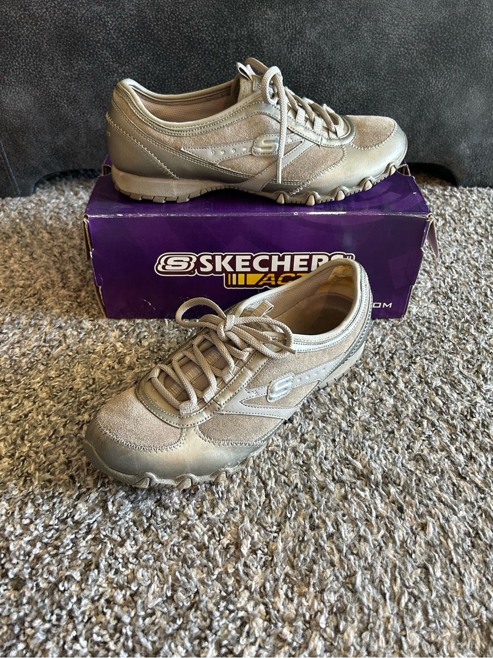 Skechers Metallic Rhinestone Sneakers Style #22018